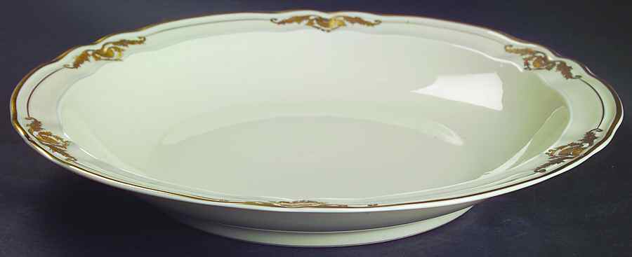 Coquille Deep Round Platter by Bernardaud-1