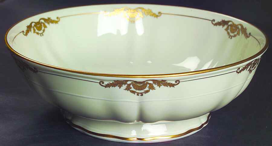 Coquille 10" Large Salad Serving Bowl by Bernardaud-1