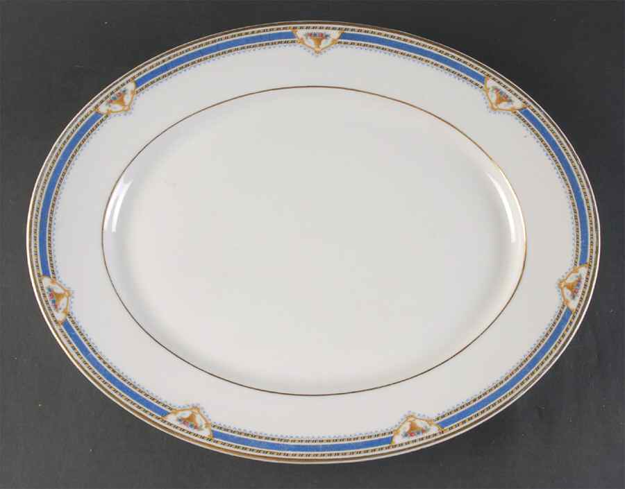 Denise 15" Oval Serving Platter by Bernardaud-1