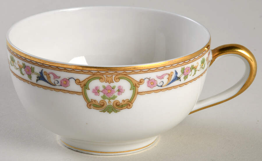 Doreen Flat Cup by Bernardaud-1