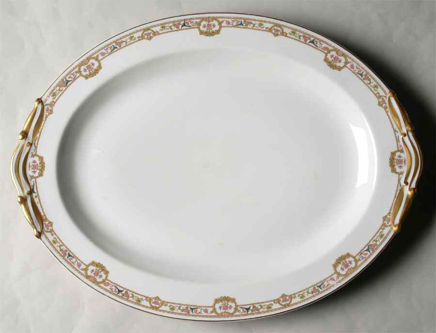 Doreen 15" Oval Serving Platter by Bernardaud-1