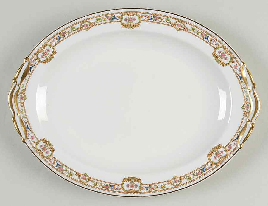 Doreen 11" Oval Serving Platter by Bernardaud-1