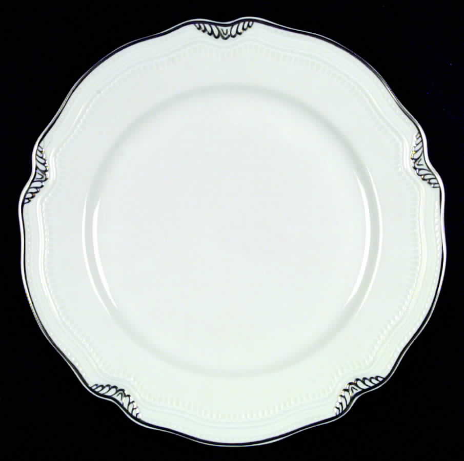 Dupleix Platinum Dinner Plate by Bernardaud-1