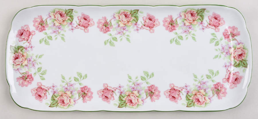 Eugenie De Montijo Oblong Cake Plate by Bernardaud-1