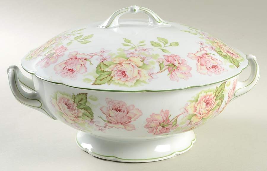 Eugenie De Montijo Tureen &  Lid by Bernardaud-1