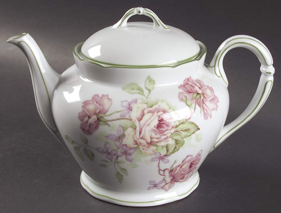 Eugenie De Montijo Teapot & Lid by Bernardaud-1