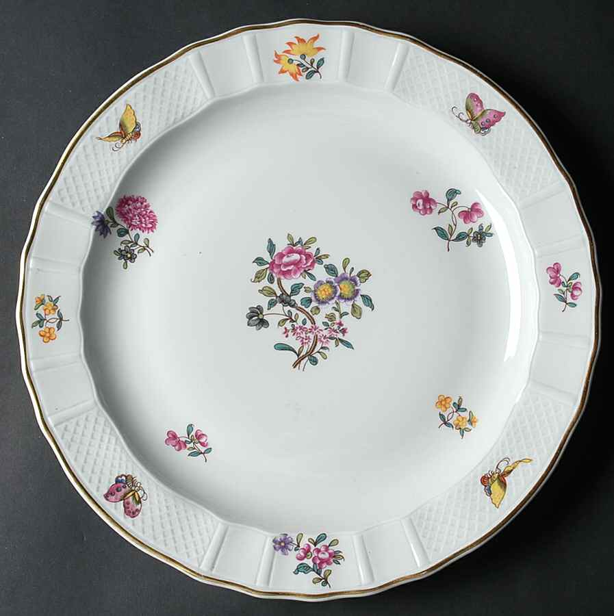 Fleurs Des Indes 12" Chop Plate (Round Platter) by Bernardaud-1