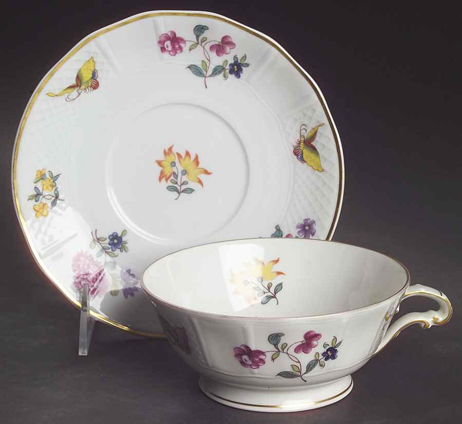 Fleurs Des Indes Breakfast Cup & Saucer Set by Bernardaud-1