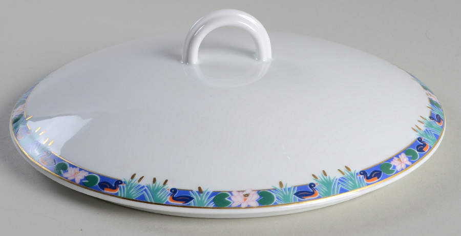 Flamants Roses Lid for Tureen by Bernardaud-1