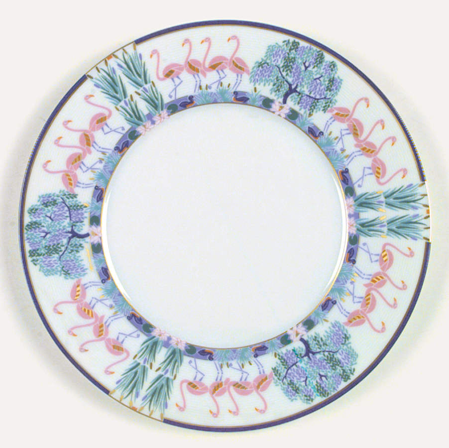 Flamants Roses Dinner Plate by Bernardaud-1