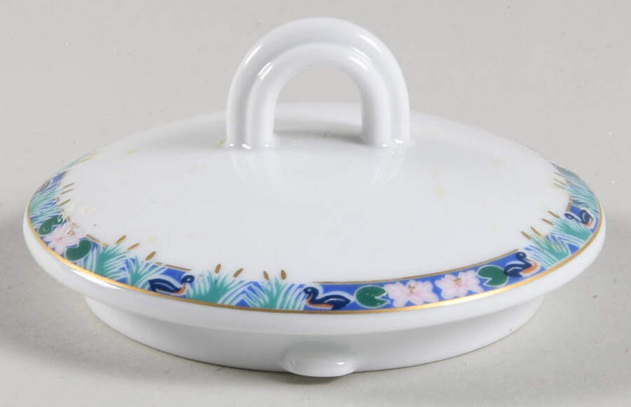 Flamants Roses Lid for Coffee Pot by Bernardaud-1