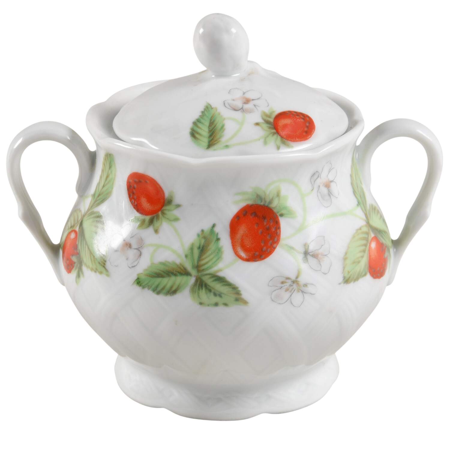 Frasiere Sugar Bowl & Lid by Bernardaud-1