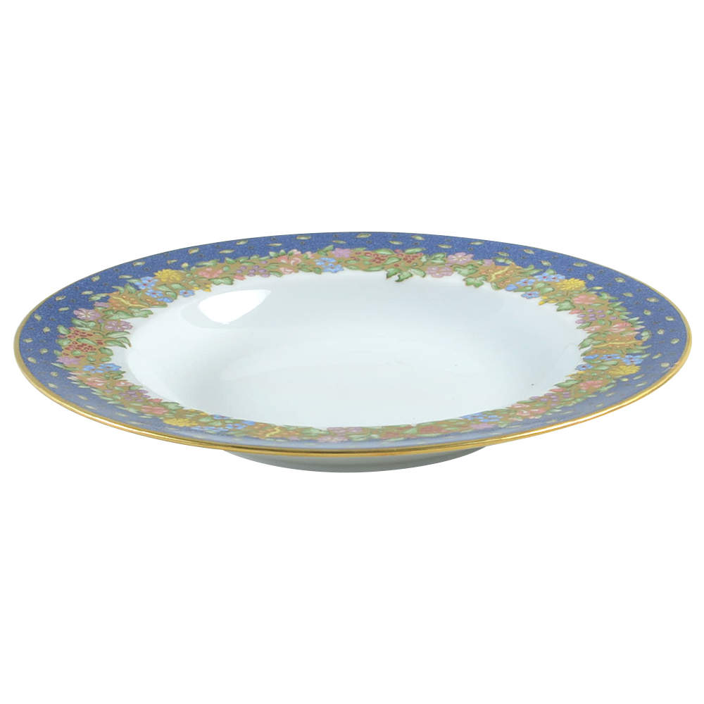 Frutti Fiori Rim Soup Bowl by Bernardaud-1