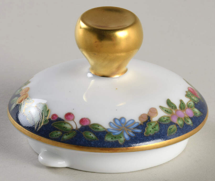 Frutti Fiori Lid for Small Coffee Pot by Bernardaud-1