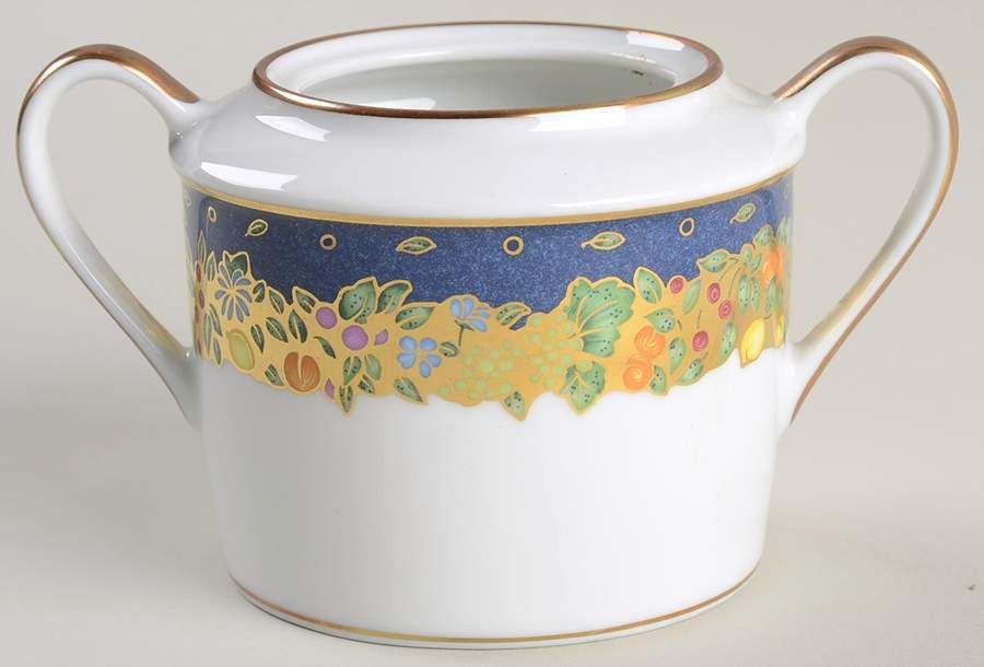 Frutti Fiori Sugar Bowl No Lid by Bernardaud-1