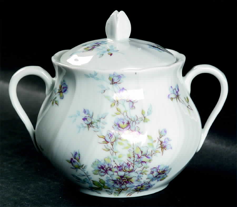 Gabrielle Sugar Bowl & Lid by Bernardaud-1