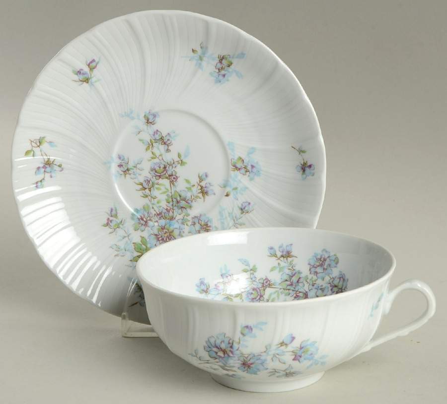 Gabrielle Breakfast Cup & Saucer Set by Bernardaud-1