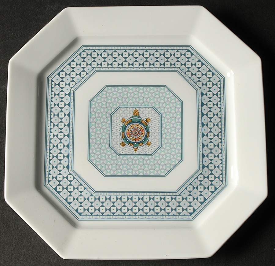Galapagos Salad Plate by Bernardaud-1
