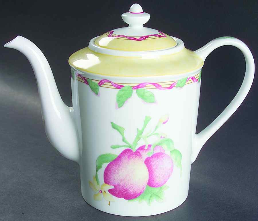 Garance Coffee Pot & Lid by Bernardaud-1