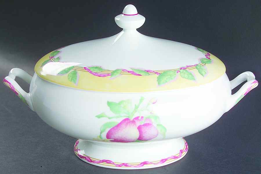 Garance Oval Covered Vegetable by Bernardaud-1