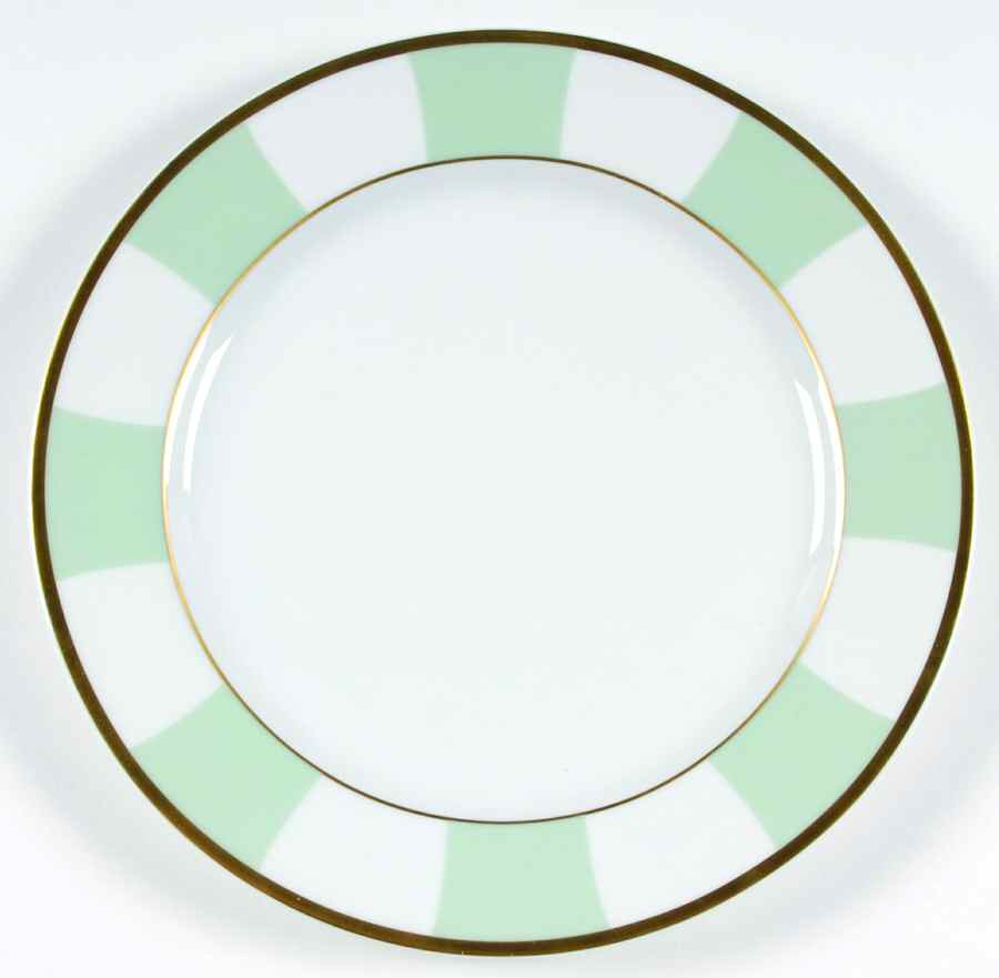Galerie Royale Amande (Light Green) Salad Plate by Bernardaud-1