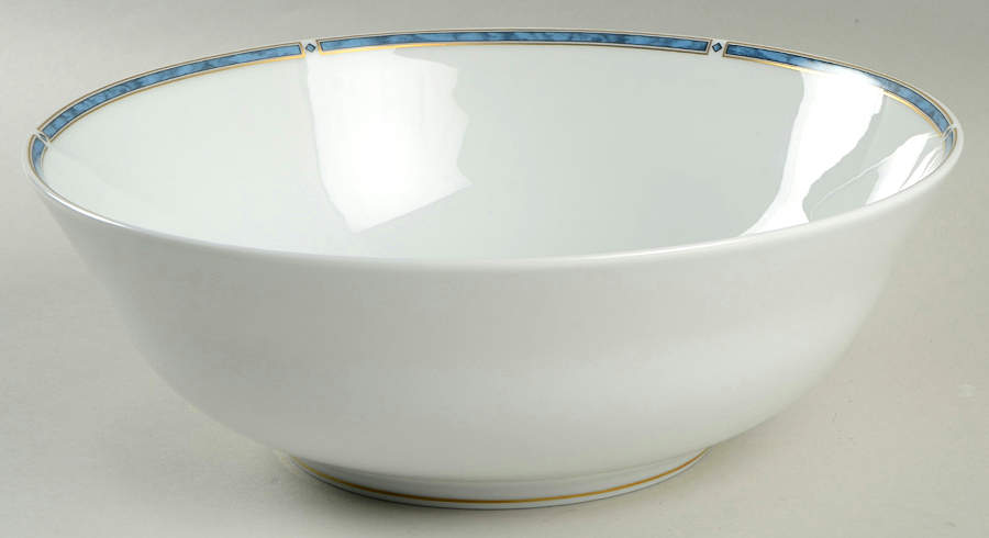 Gemme Bleu 10" Large Salad Serving Bowl by Bernardaud-1