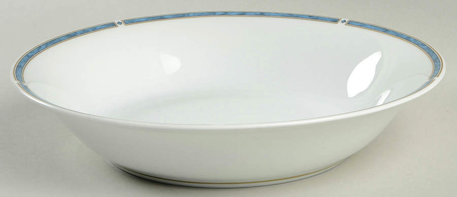 Gemme Bleu 9" Round Vegetable Bowl by Bernardaud-1