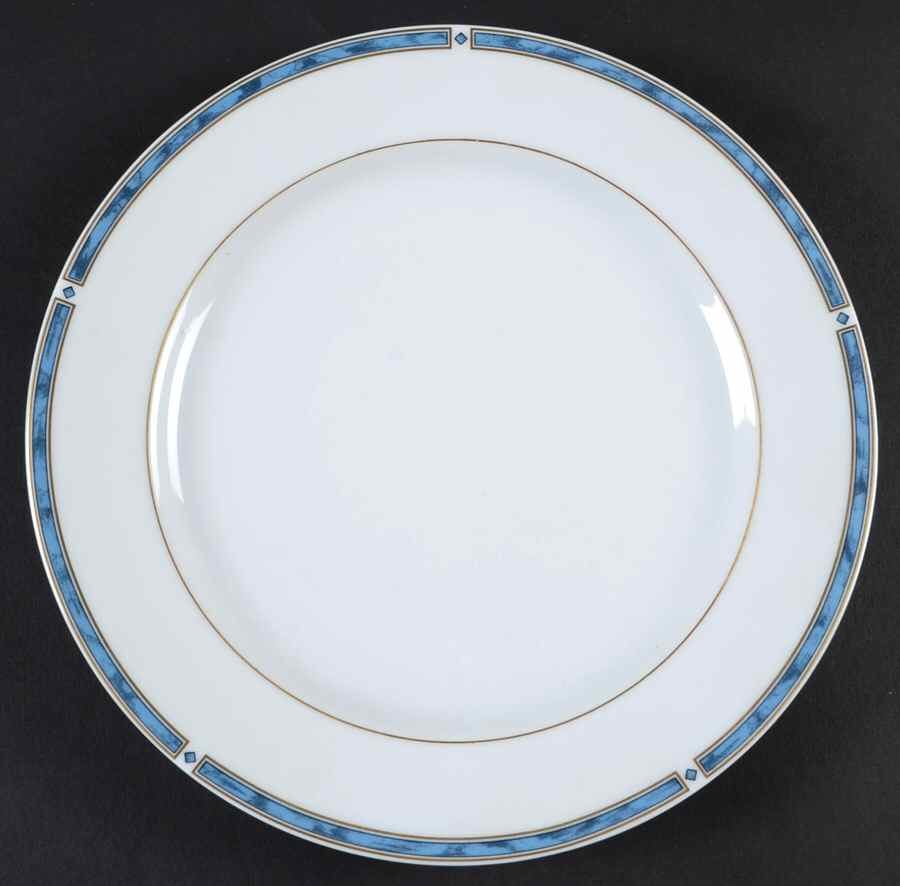 Gemme Bleu Salad Plate by Bernardaud-1