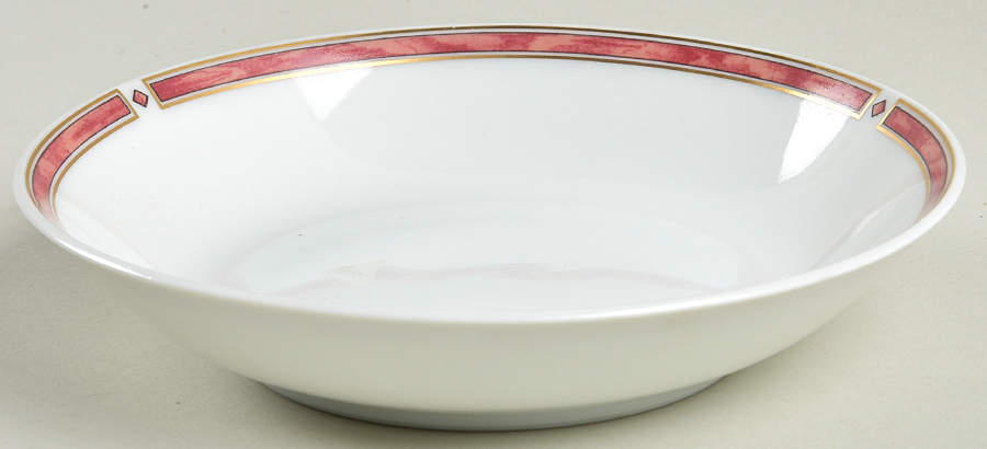 Gemme Coral Fruit/Dessert (Sauce) Bowl by Bernardaud-1