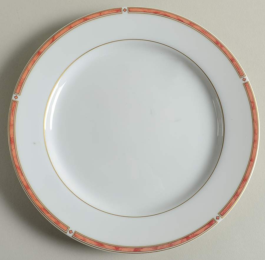 Gemme Coral Salad Plate by Bernardaud-1