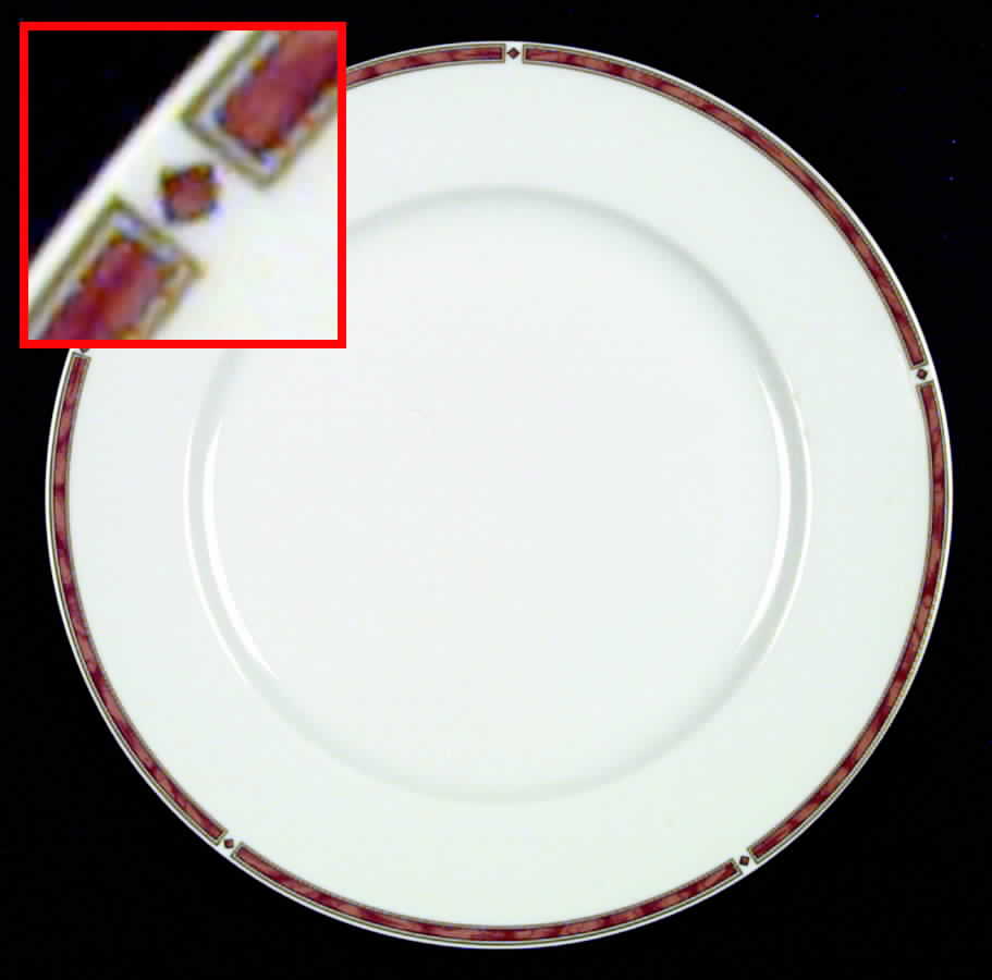 Gemme Coral Dinner Plate by Bernardaud-1
