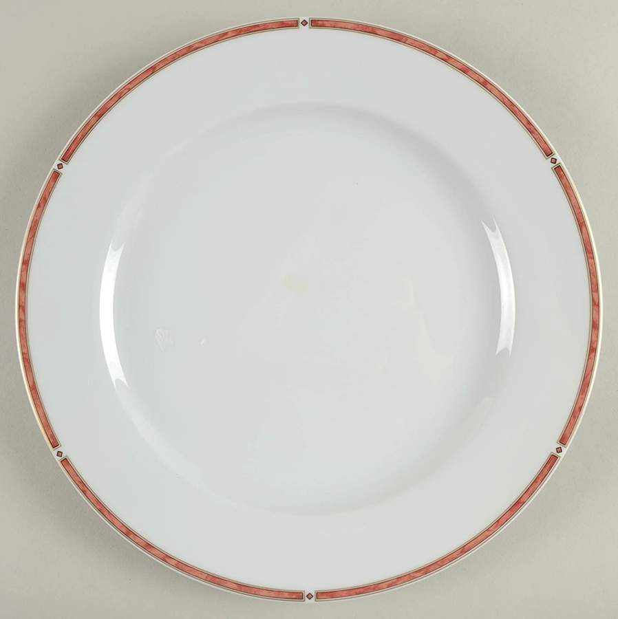 Gemme Coral Service Plate (Charger) by Bernardaud-1
