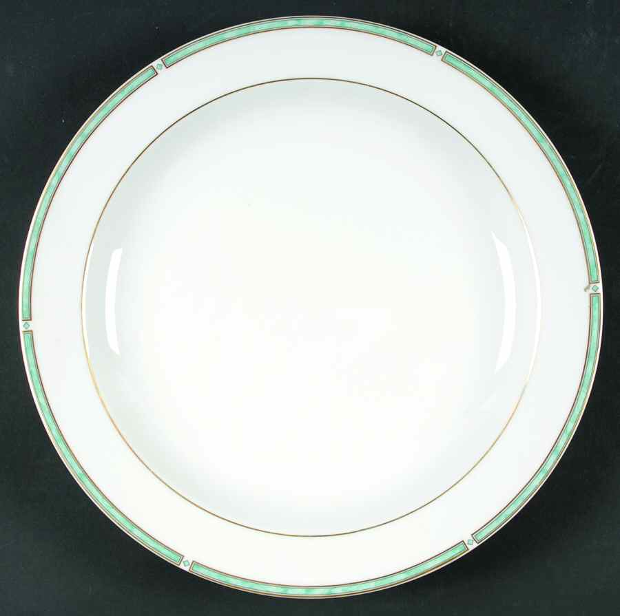 Gemme Green 11" Chop Plate (Round Platter) by Bernardaud-1