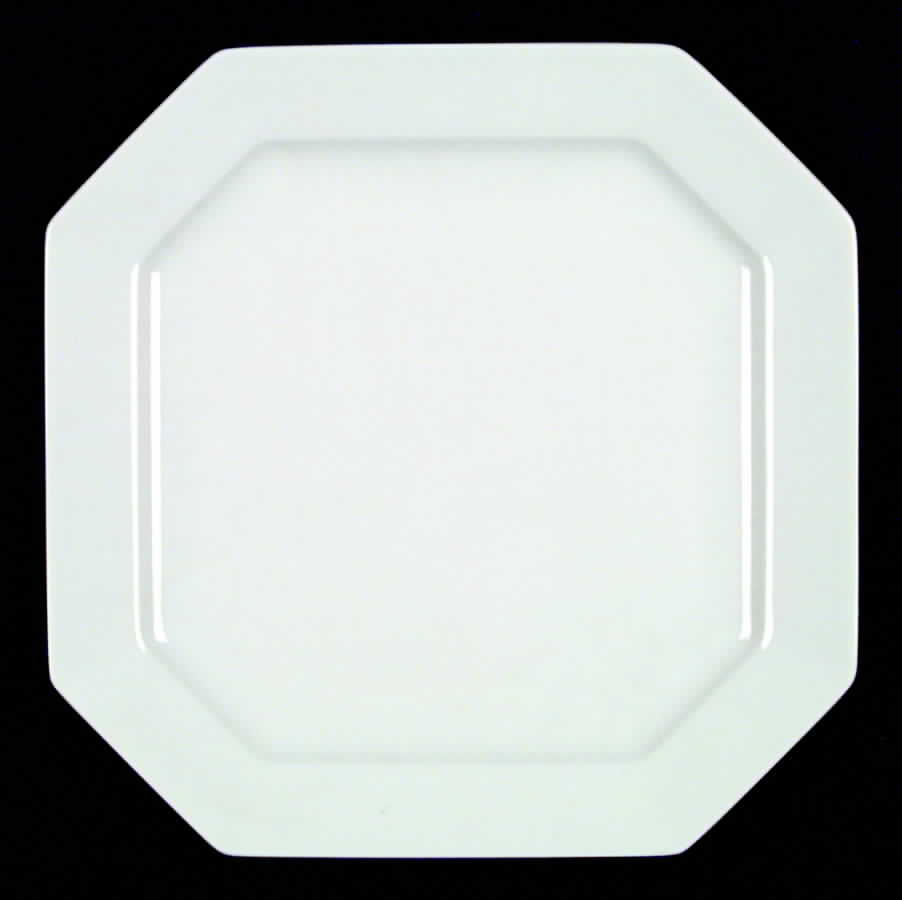 Gemini White Dinner Plate by Bernardaud-1