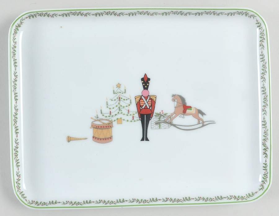 Grenadiers Rectangular Tray by Bernardaud-1