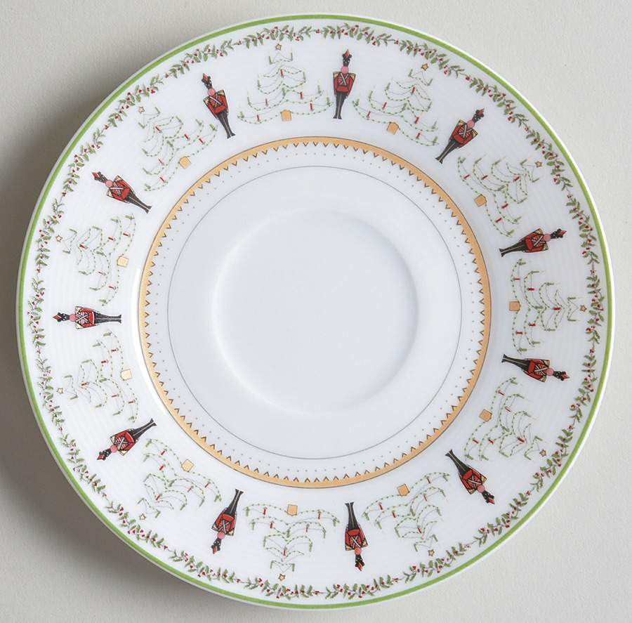 Grenadiers Saucer by Bernardaud-1