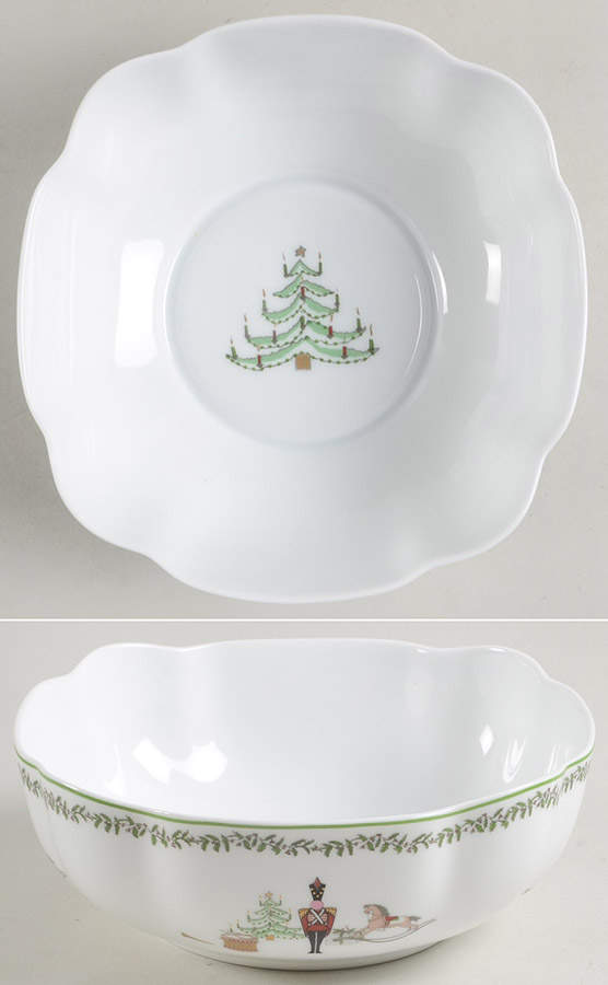 Grenadiers Large Lobed Bowl by Bernardaud-1