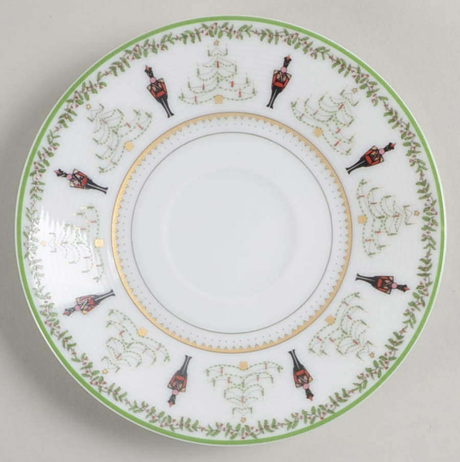 Grenadiers Saucer for Demitasse Cup by Bernardaud-1