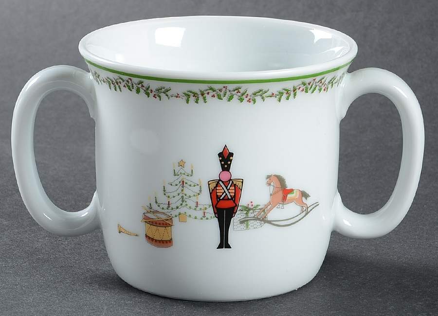 Grenadiers Child's 2 Handled Mug by Bernardaud-1
