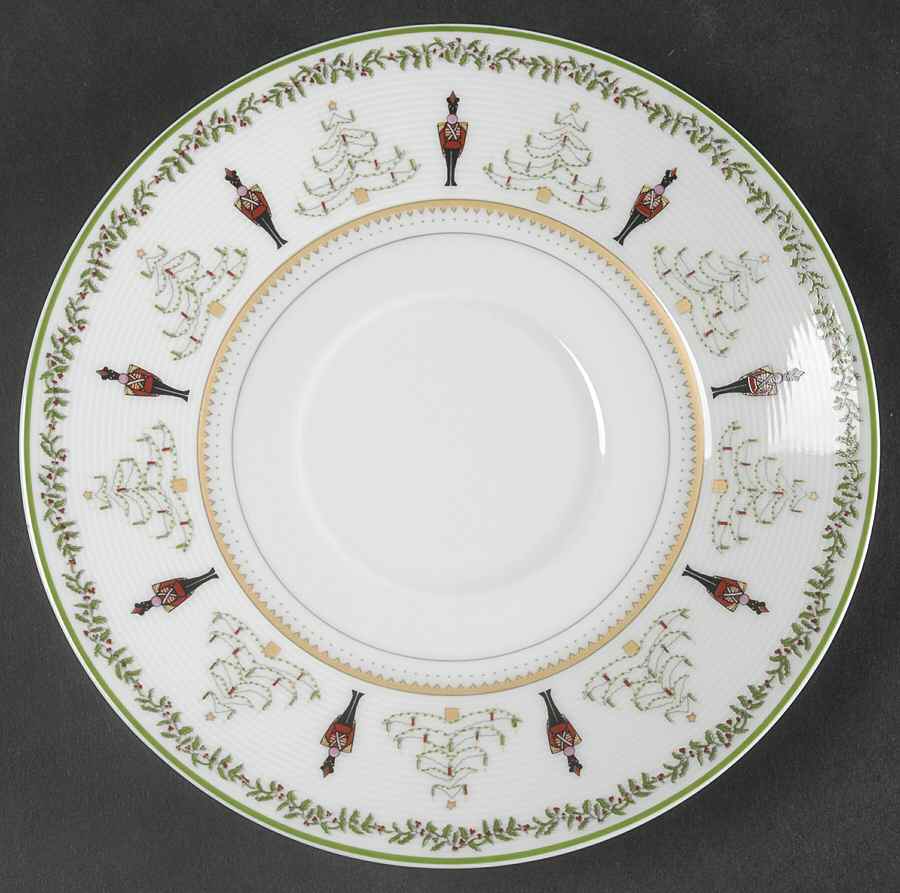 Grenadiers Saucer for Jumbo Cup by Bernardaud-1