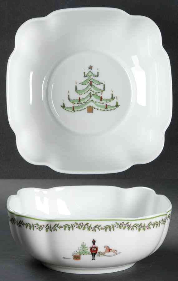 Grenadiers Individual Lobed Bowl by Bernardaud-1