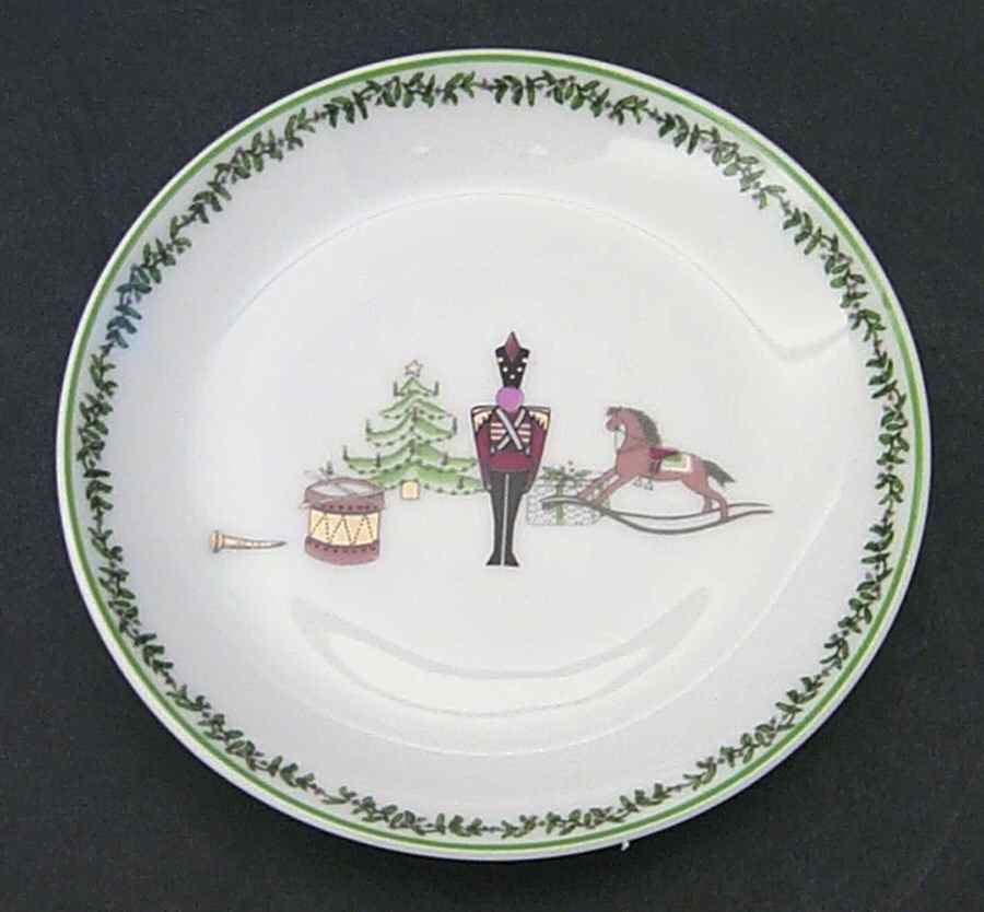 Grenadiers Canape Plate by Bernardaud-1