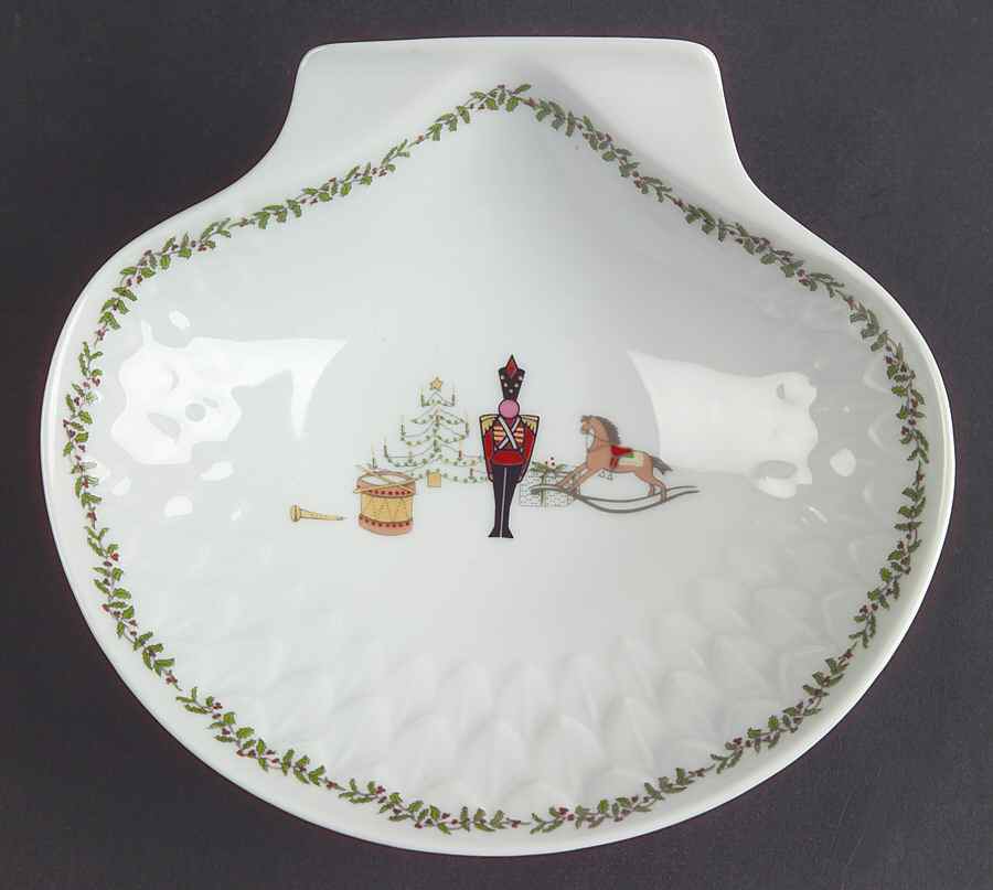 Grenadiers Shell Shaped Dish by Bernardaud-1