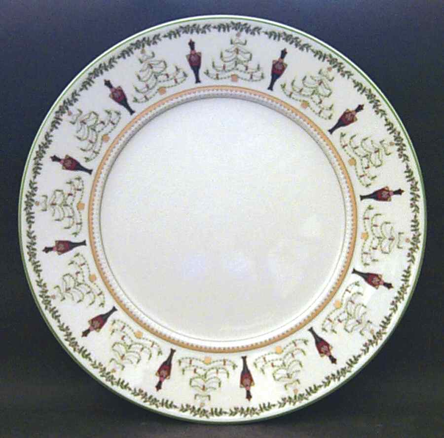 Grenadiers 11" Chop Plate (Round Platter) by Bernardaud-1