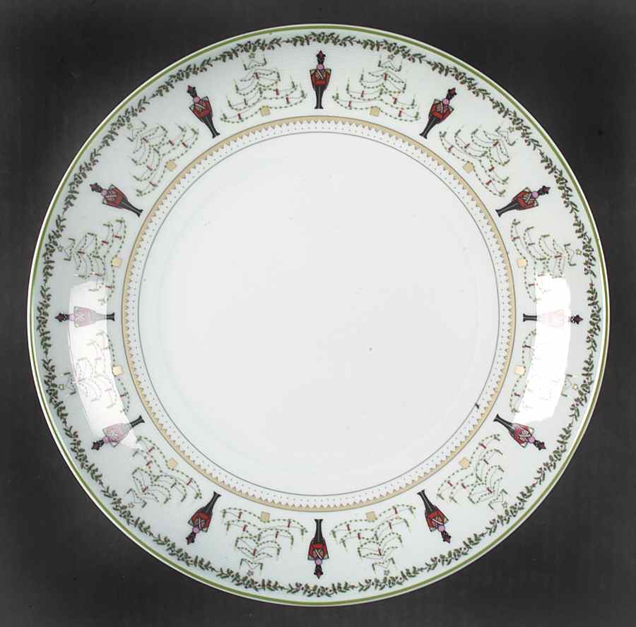 Grenadiers Deep Round Platter by Bernardaud-1