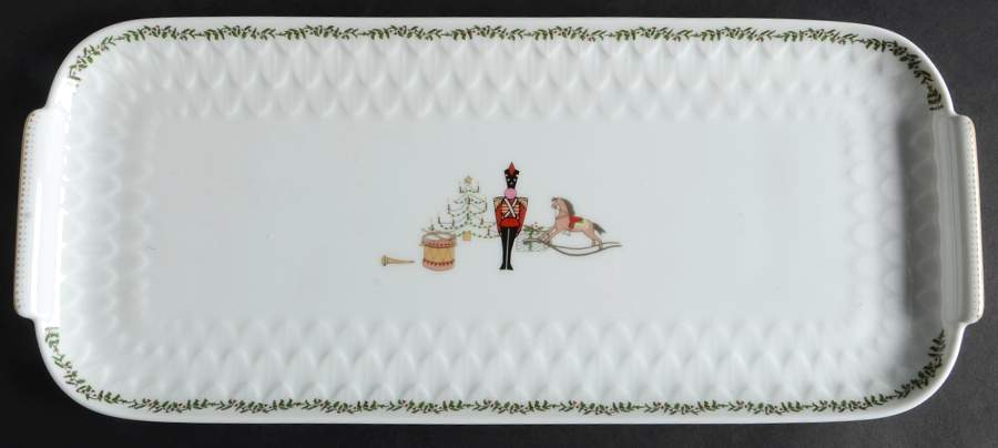 Grenadiers 15" Oblong Cake Plate by Bernardaud-1