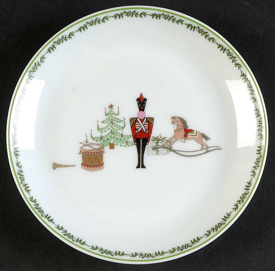 Grenadiers Canape Plate by Bernardaud-1