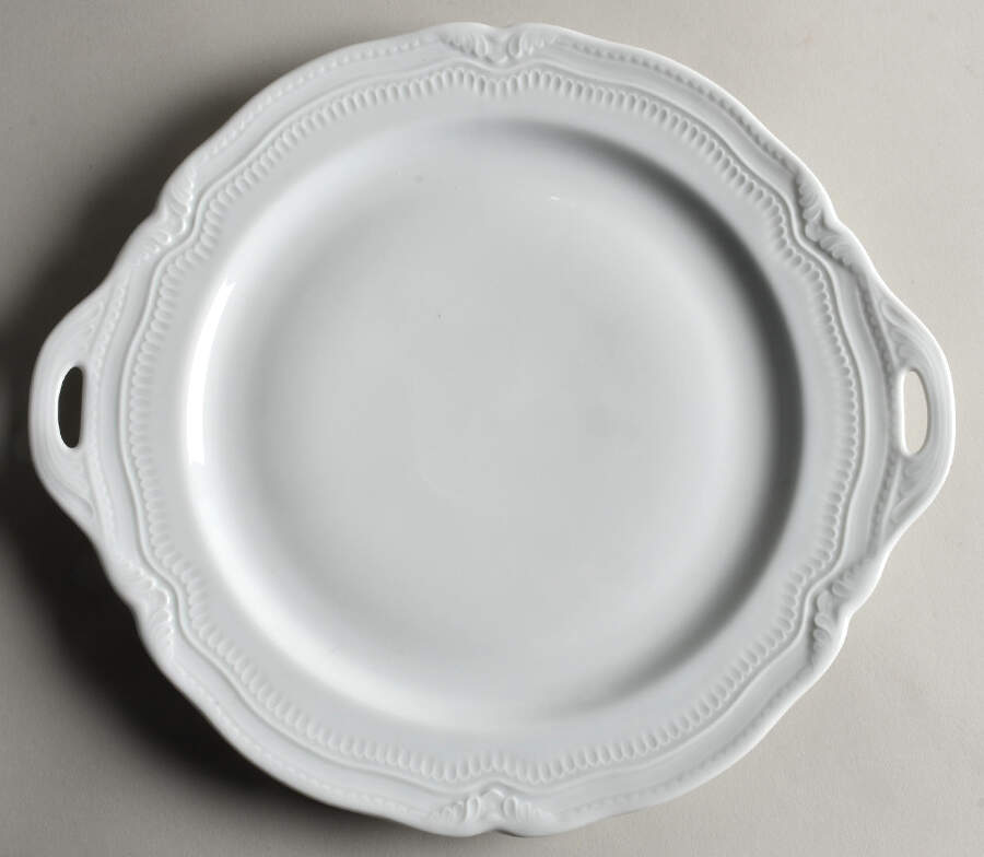 Harcourt Handled Cake Plate by Bernardaud-1