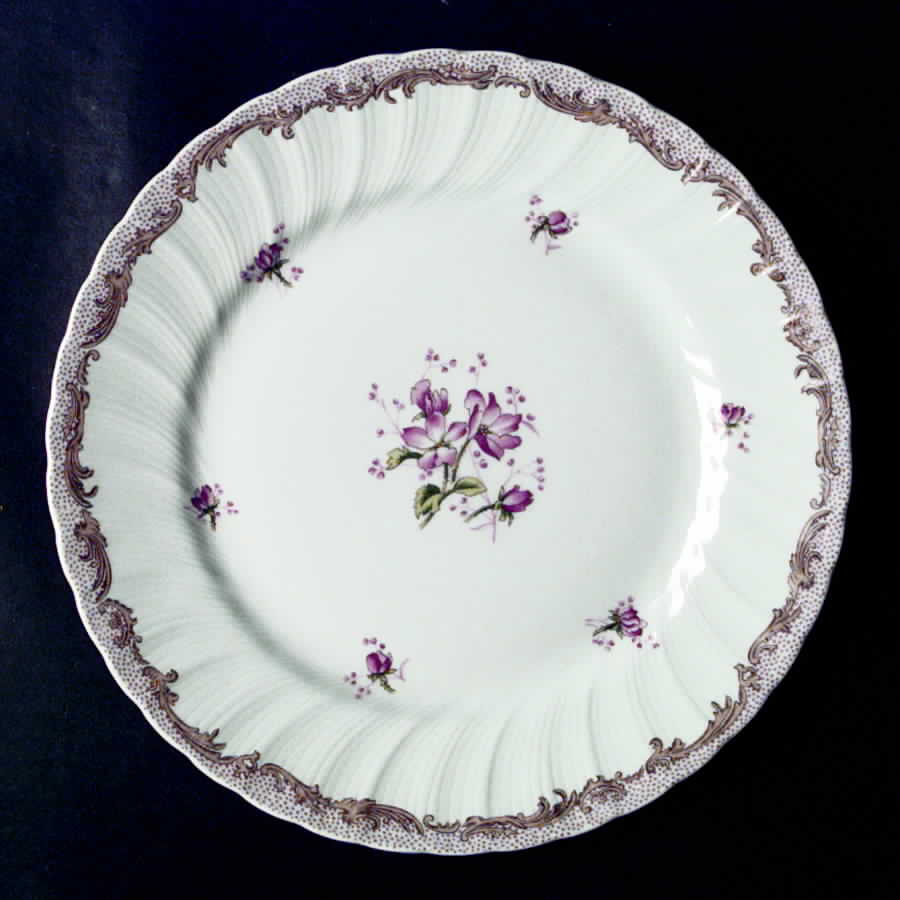 Henriette Rose Dinner Plate by Bernardaud-1