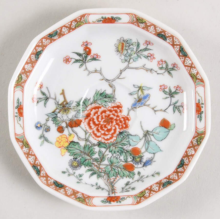 Hong Kong Saucer for Demitasse Cup by Bernardaud-1